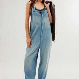 Free People Hunter Denim Overall